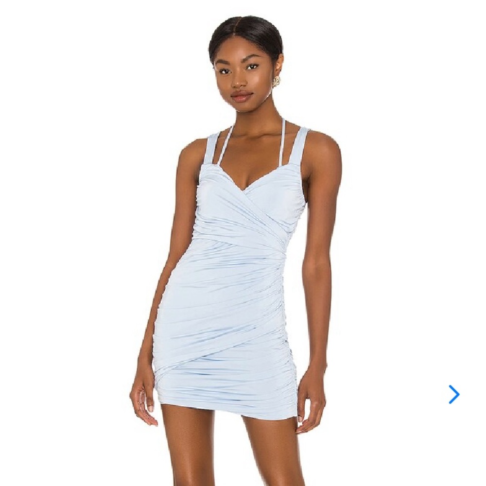 Lovers + Friends Trent Dress in Soft Periwinkle